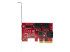 StarTech.com SATA PCIe Card, 6 Port PCIe SATA Expansion card, 6Gbps SATA Card, Low/Full Profile, Stacked SATA Connectors, ASM1166 Non-Raid SATA Controller Card - Front