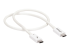 StarTech.com 1.6ft (50cm) Thunderbolt 3 Cable, 40Gbps, 100W PD, 4K/5K Video, Thunderbolt-Certified, Compatible w/ TB4/USB 3.2/DisplayPort - Left-angle